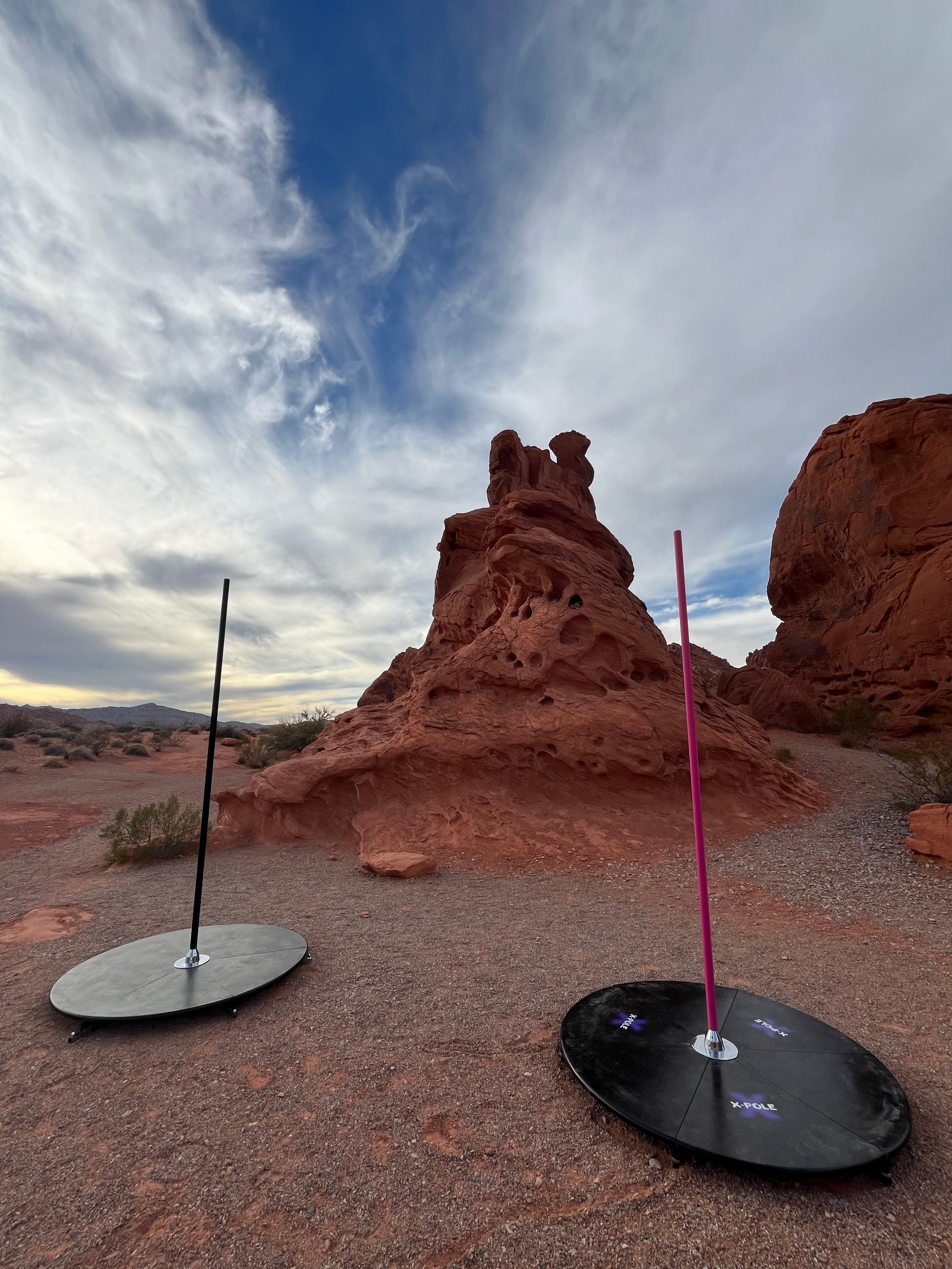 Las Vegas, Los Angeles & Phoenix Pole Rentals stripper pole for rent