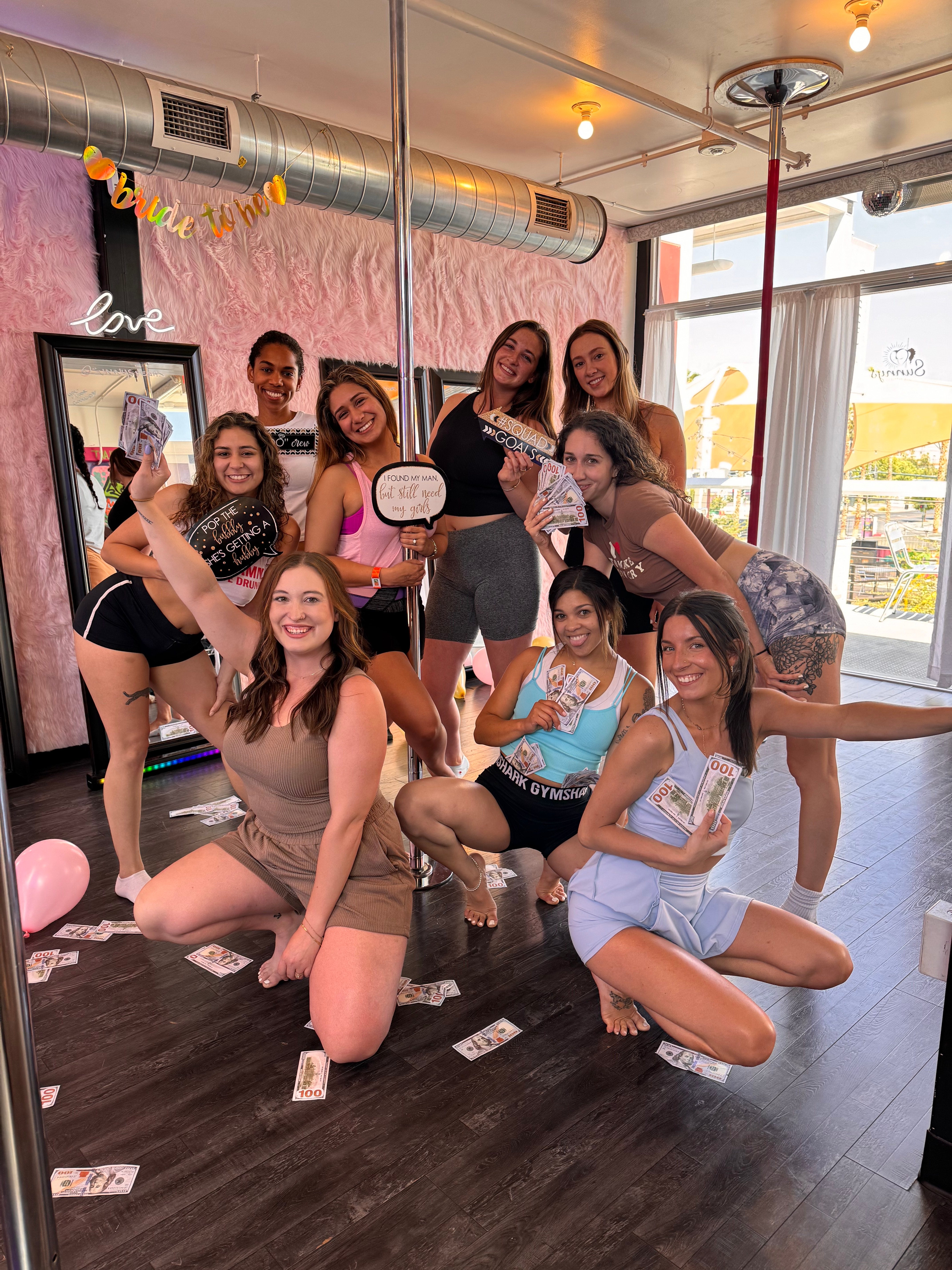 Las Vegas Bachelorette & Birthday Pole Party Sunnys
