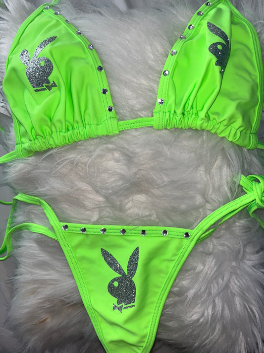 Neon Green Bunny