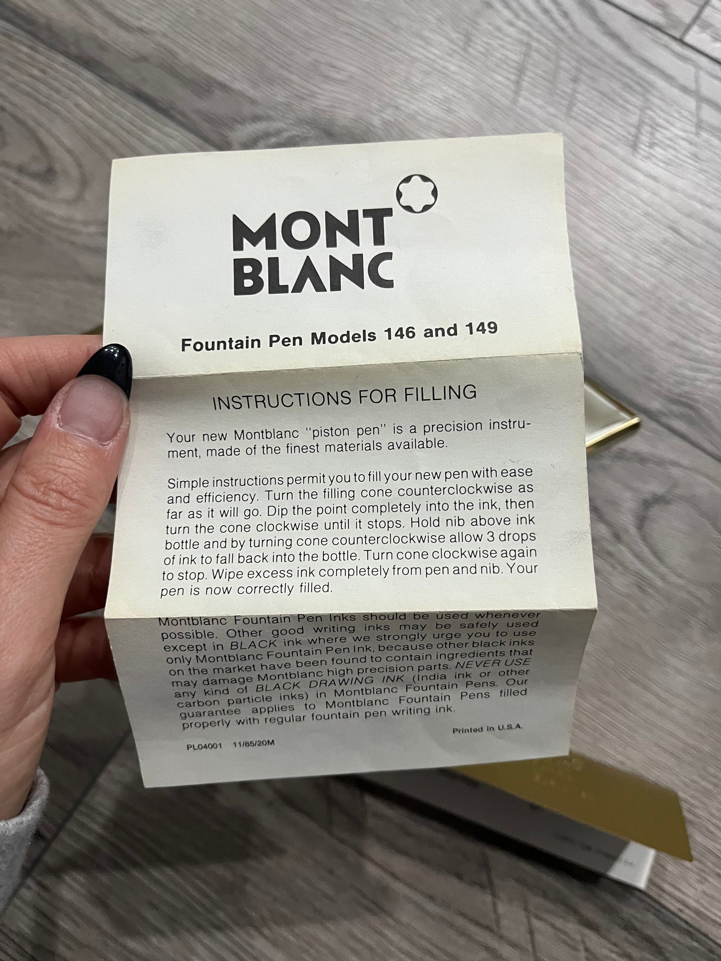 Vintage Mont Blanc Pen