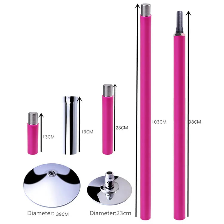 Pink Silicone Pole