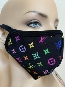 Rainbow LV Mask