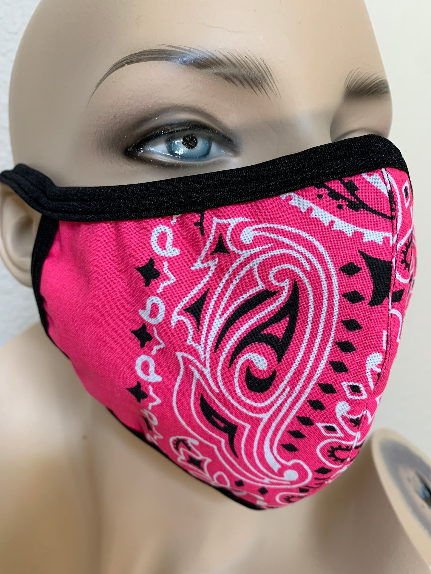Pink Bandana Mask