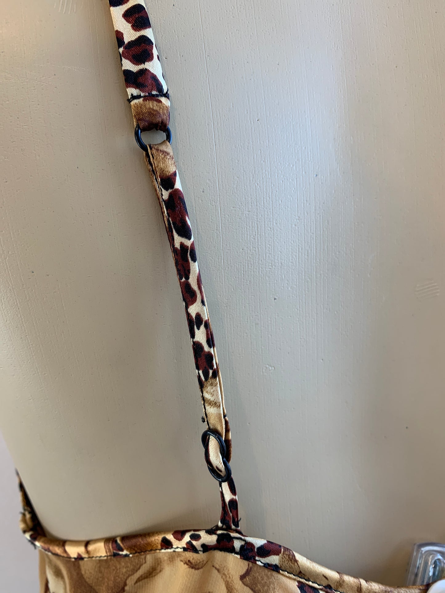 Sheer Floral Leopard